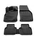 Mataí urláir rubair Audi Q3, Mataí rubair 3D, Mataí cos saincheaptha, F3 ab 2019