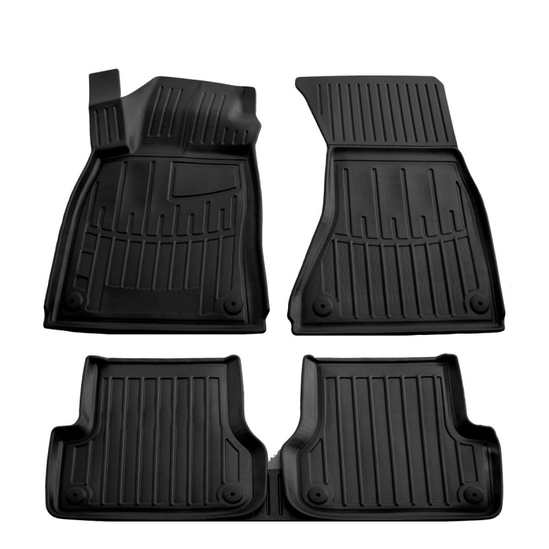 Mataí urláir Audi A7, mataí rubair 3D, mataí cairr, (4G8) 2010-2018
