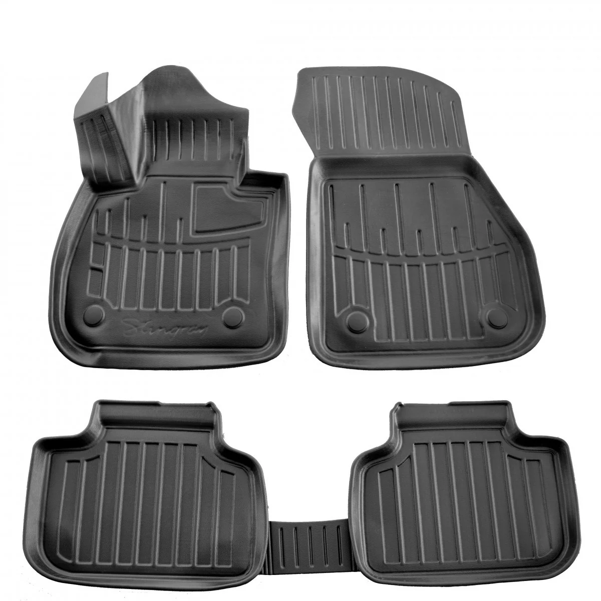 Mataí urláir rubair 3D, Mataí urláir oiriúnacha, Mataí rubair carranna, Mataí urláir BMW X2 F39, Mataí urláir carranna rubair