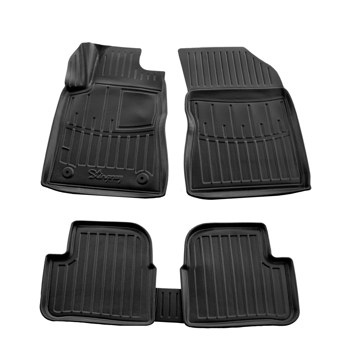 Mataí urláir Citroen C3, mataí rubair, mataí 3D, cosaint urláir, ailíne