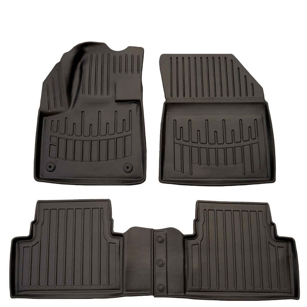 Mataí urláir Citroen C5 Aircross, 3D Gummifußmatten, Mataí rubair