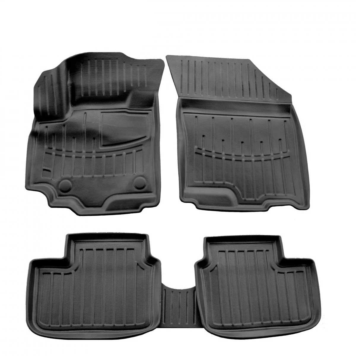 Mataí urláir rubair Auto, FIAT Sedici (2006-2014), 3D, polúireatán, saincheaptha