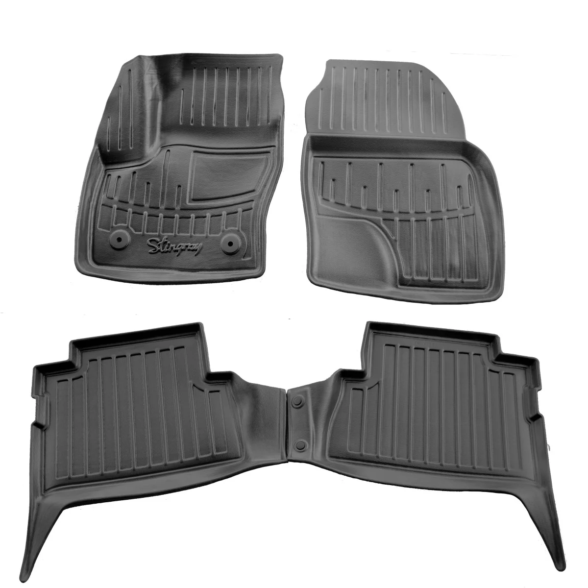 Mataí gluaisteán Auto, Gummimatten 3D passgenach, FORD C-Max (2010-2019) Bensín, Polyureatán