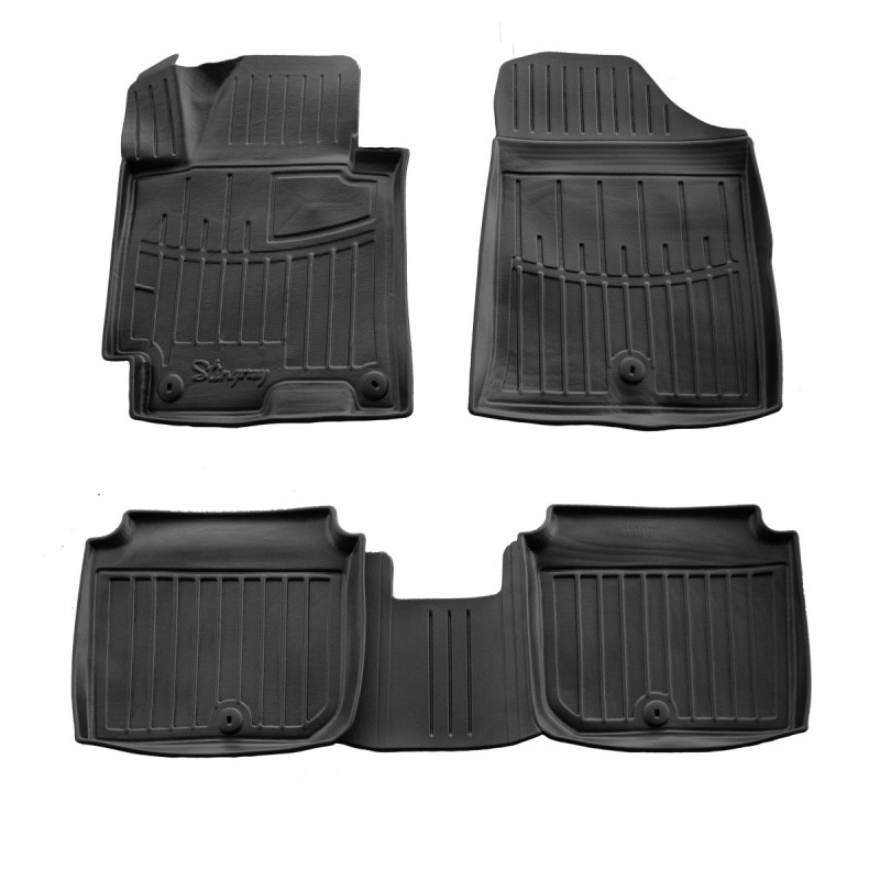 Mataí urláir auto, 3D, saincheaptha, passgenaí Hyundai Elantra (MD) (2010-2015)