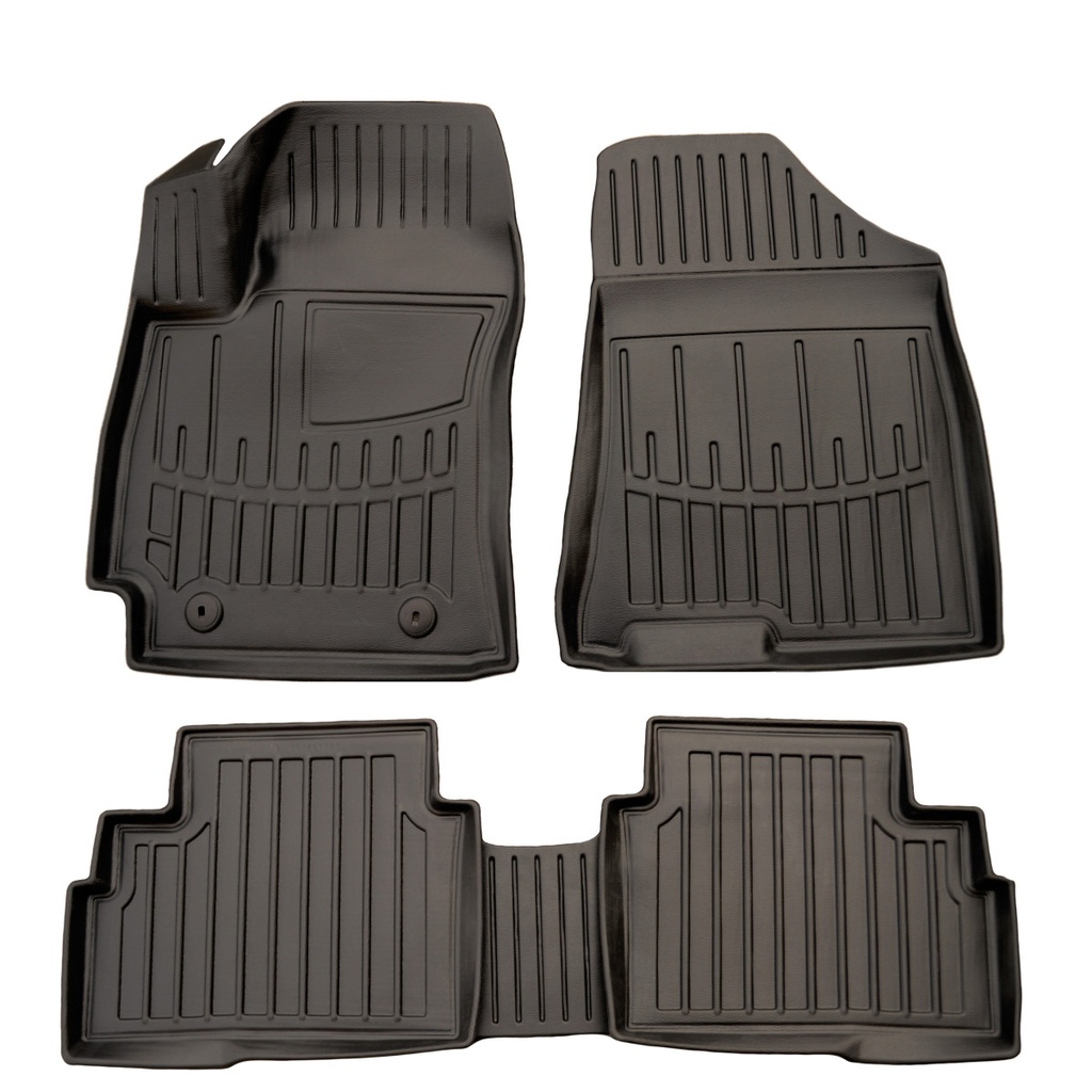 Mataí gumaí carr auto, Mataí rubair 3D Hyundai Kona 2023+, Polúireatán, Saincheaptha