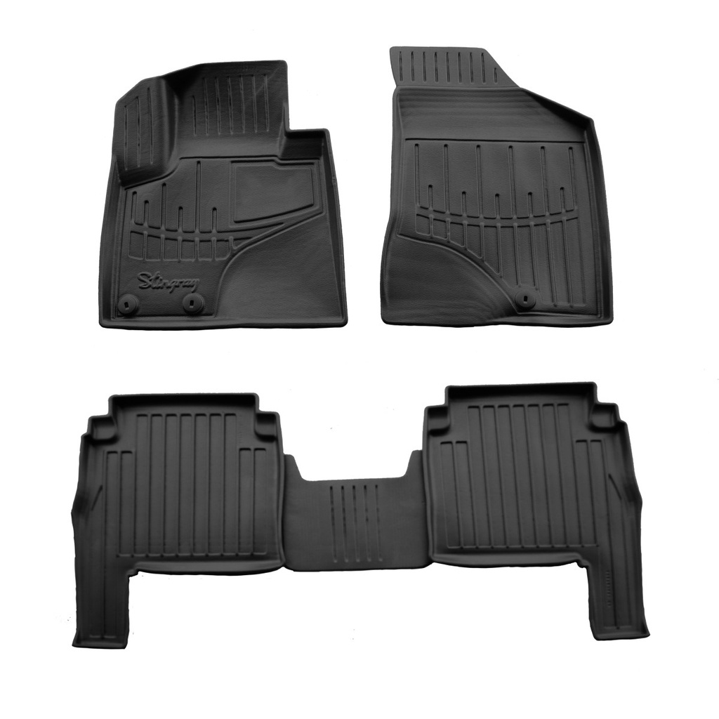 Mataí carranna auto, 3D do HYUNDAI Santa Fe II (CM) (2010-2012), mataí rubair saincheaptha