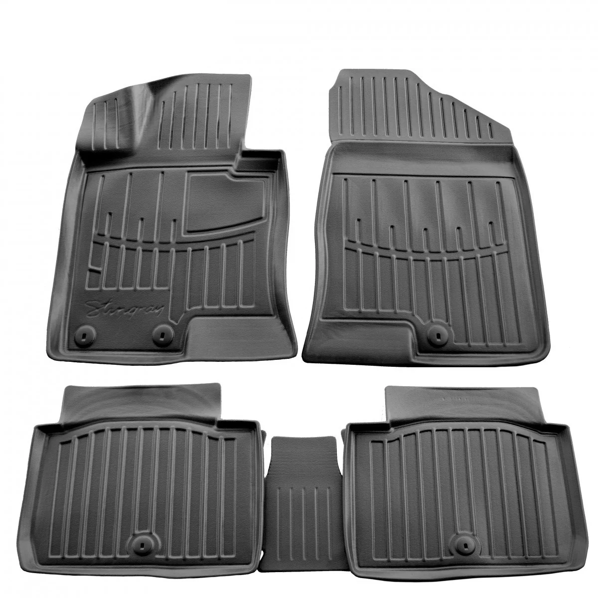 Mataí urláir carranna, mataí rubair carranna 3D, mataí urláir Hyundai Sonata (YF) 2009-2014