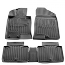 Mataí urláir carranna, mataí rubair carranna 3D, mataí urláir Hyundai Sonata (YF) 2009-2014