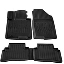 Mataí urláir carr 3D, oiriúnach do HYUNDAI Tucson (NX4) (2021-...), le imeall ard, droim-aire