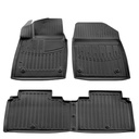 Mataí urláir rubair, mataí urláir carranna, 3D, PU, ardchaighdeáin, le haghaidh KIA EV6 (2021-...), saincheaptha