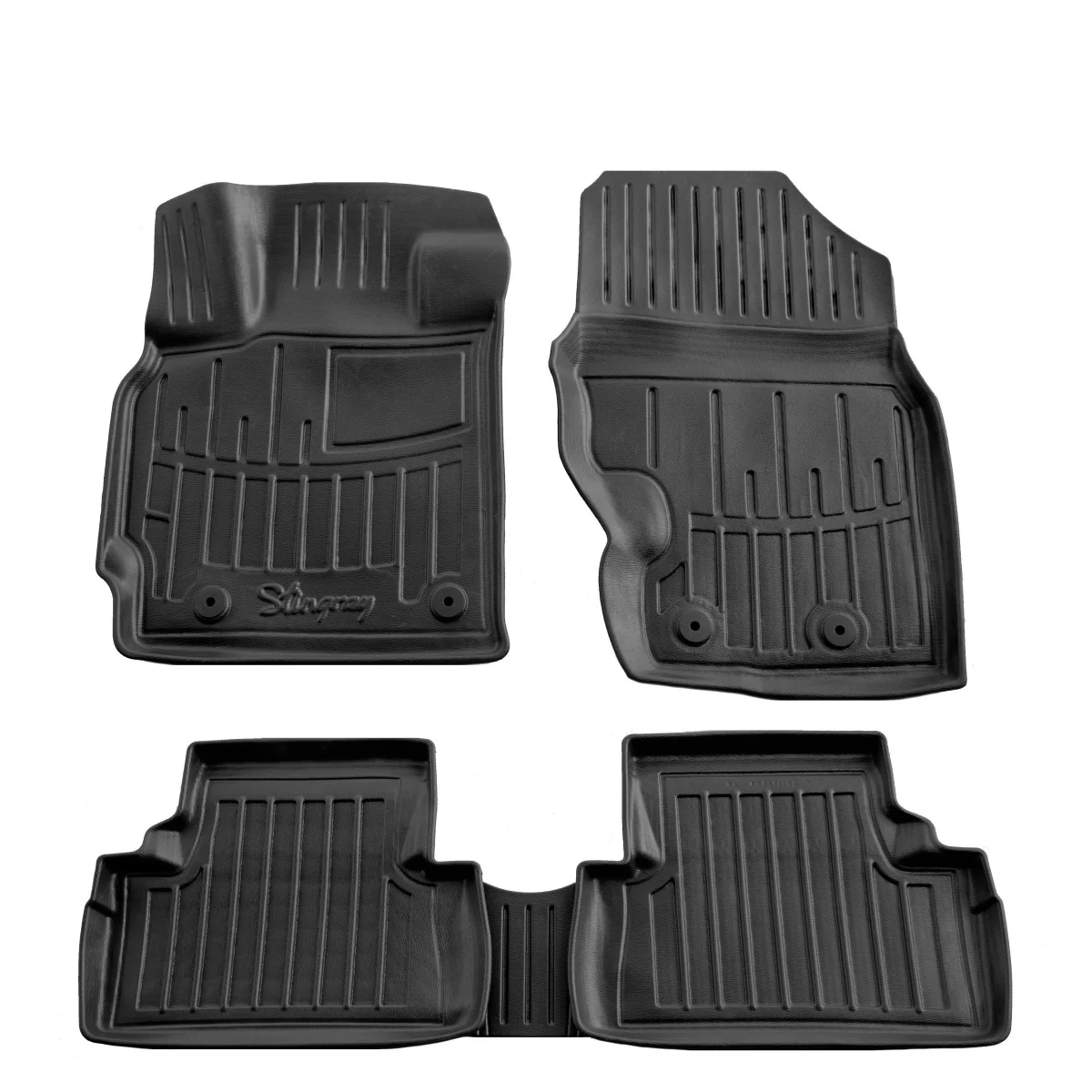 Mataí urláir carr Auto, 3D, Mazda CX-7 (2006-2012), le taobhanna ard, mataí urláir carr oiriúnacha