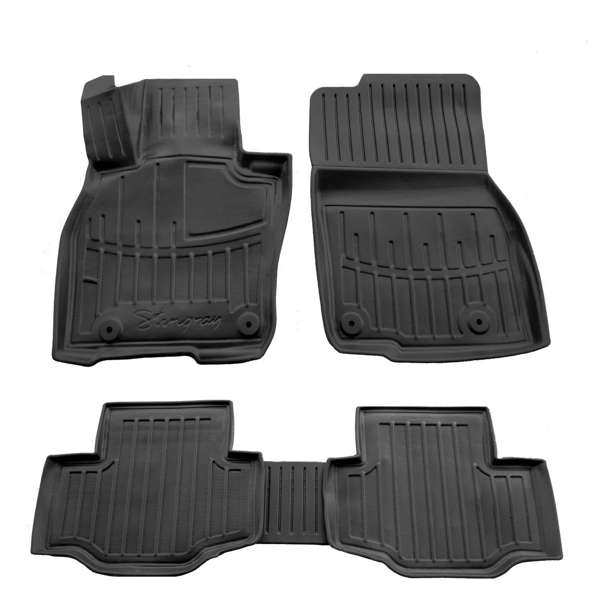 Mataí auto, mataí gumaí 3D do Mazda CX-90 (KK) 2023, urláir agus cos carr saincheaptha