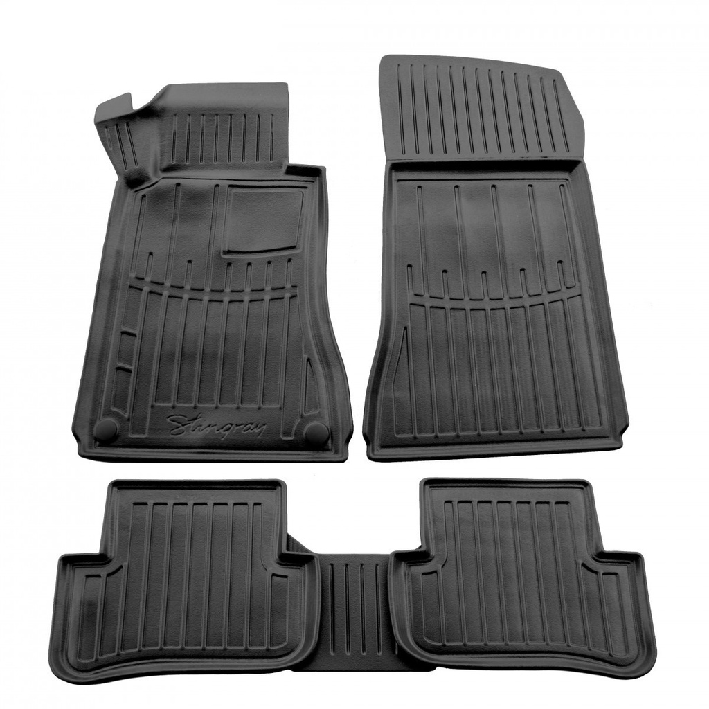 Mataí urláir carr Auto 3D do Mercedes-Benz W202 C (1993-2001), oiriúnach agus cosaint urláir