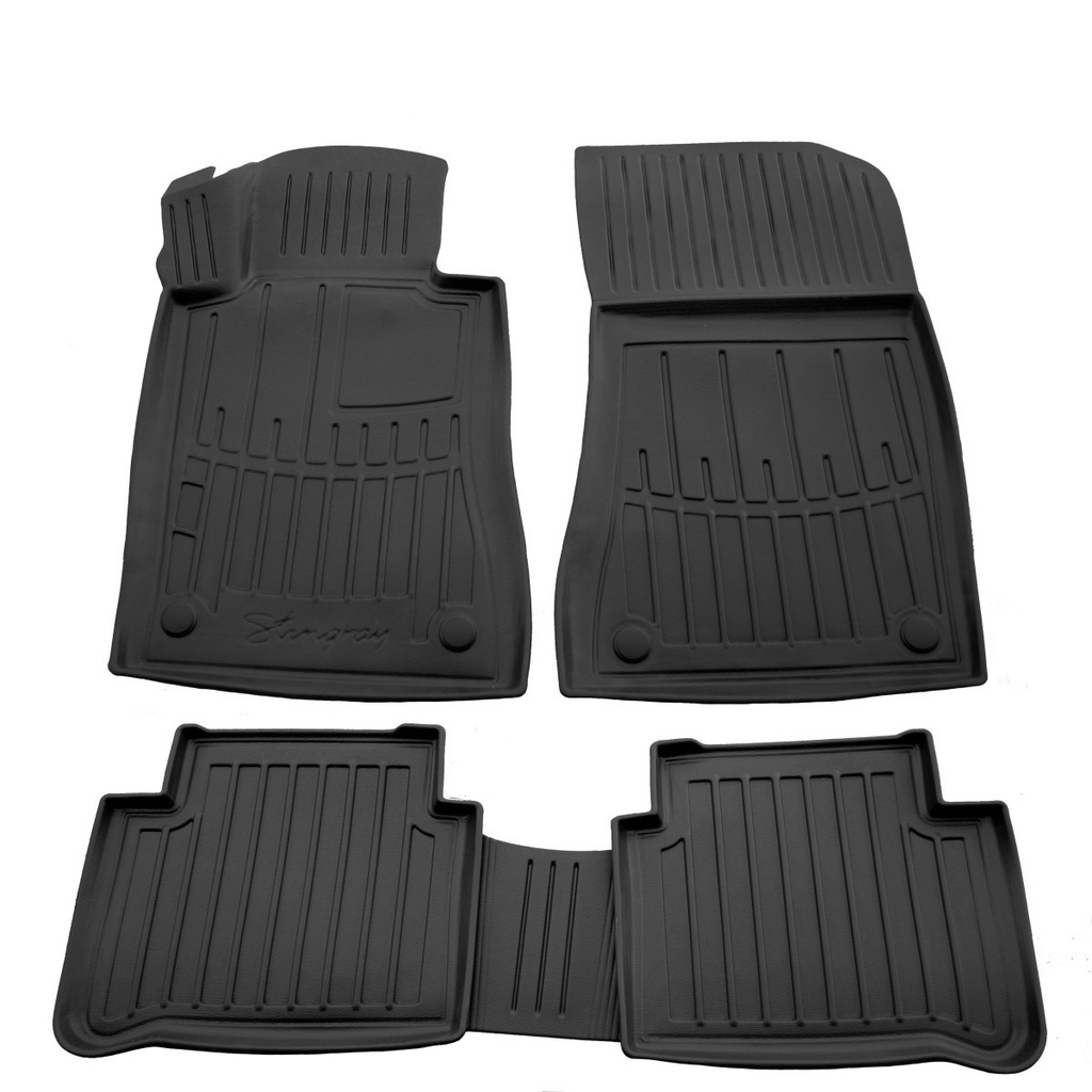 Mataí urláir carranna, mataí rubair carranna 3D do Mercedes Benz W211 E (2002-2009), mataí carranna saincheaptha