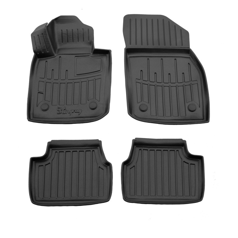 Gummimattaí Auto 3D, MINI Cooper III F55 (2014-2023), 5 doirse, Polyurethan