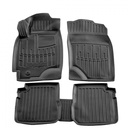 Mataí urláir auto 3D, passgenaí do MITSUBISHI Outlander (2003-2006)