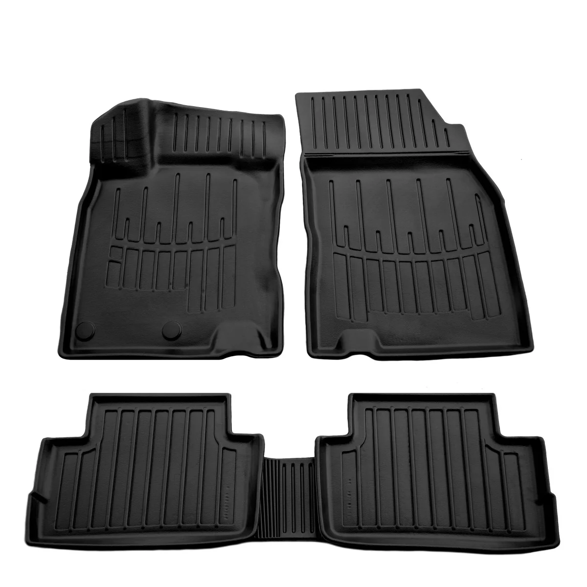 Mataí urláir rubair 3D, Mataí urláir carranna, do NISSAN QASHQAI (J11) (2014-2021), mataí saincheaptha