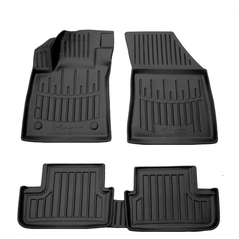 3D Gummimatten Auto do Renault Megane IV (ó 2015), passgenach, Polyurethane