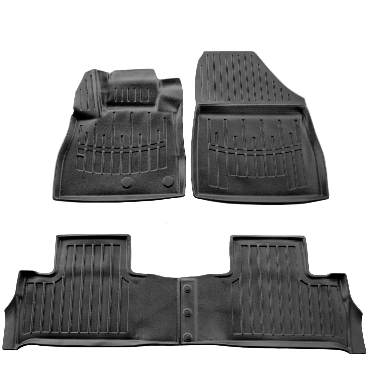 Mataí urláir carranna Auto, 3D rubair do Renault Scenic IV (2016-2020)