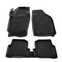 Mataí urláir auto, mataí urláir gumm 3D do SKODA Fabia III (NJ) (2014-2021)