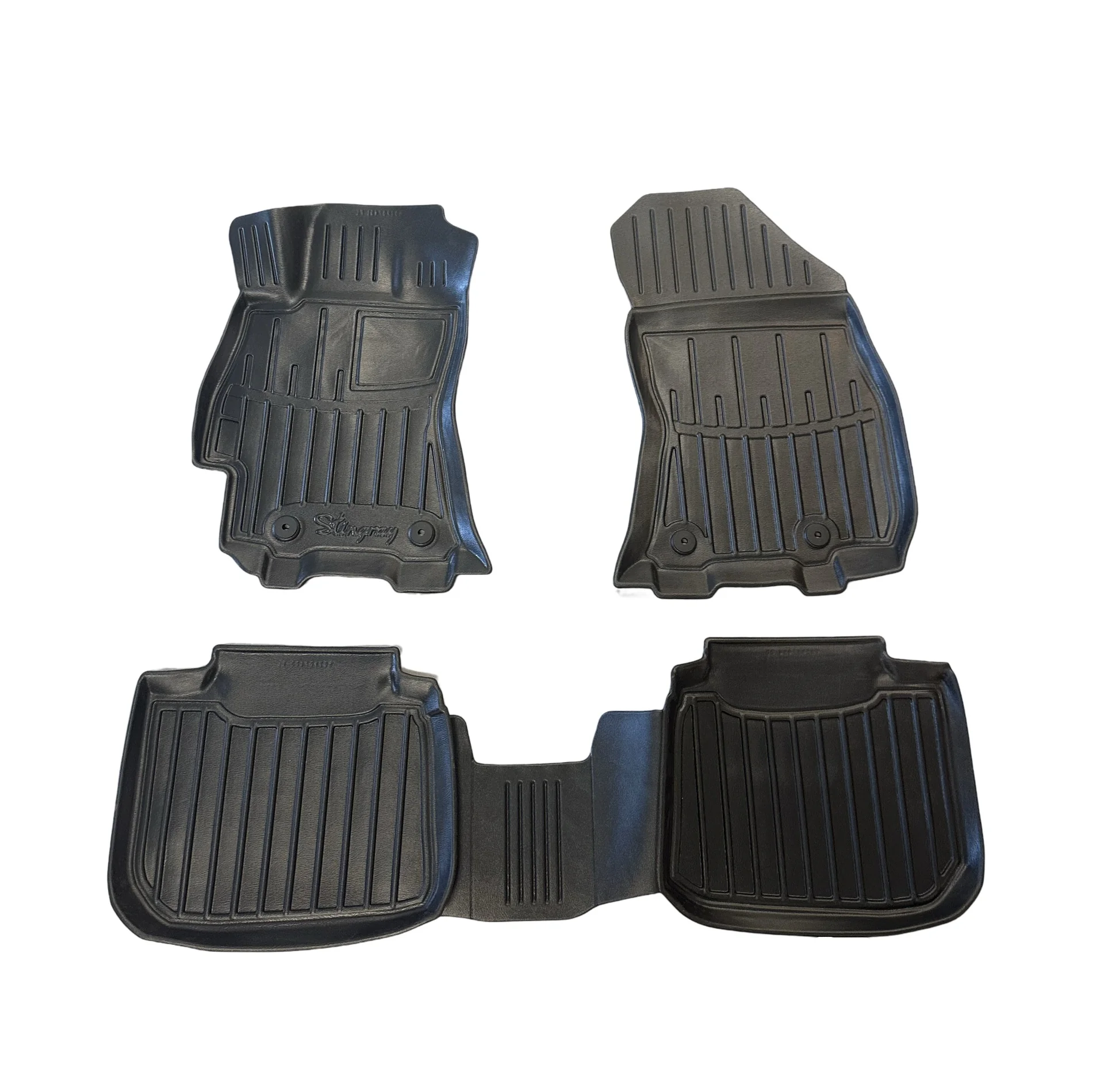 Mataí urláir auto, 3D, mataí urláir rubair comh-mhaith do Subaru Outback (BS) (2014-2021)