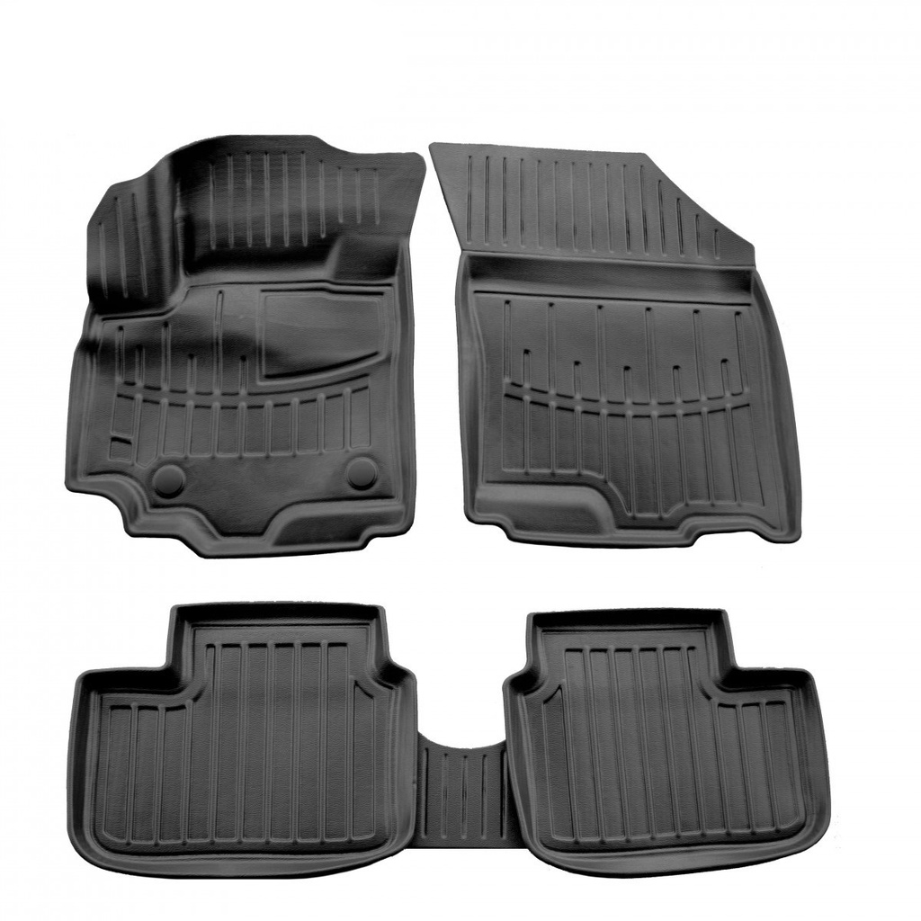 Mataí cosanta carranna, Mataí urláir rubair 3D do SUZUKI SX4 I (2006-2013), oiriúnach go foirfe