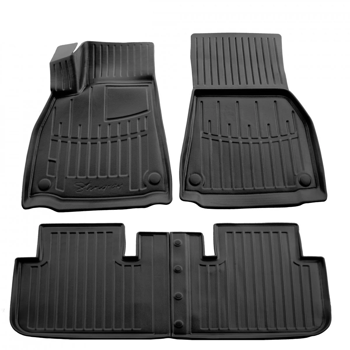 Mataí urláir gluaisteán, Mataí urláir 3D do Tesla Model S Plaid, oiriúnach go díreach, gan sleamhnú