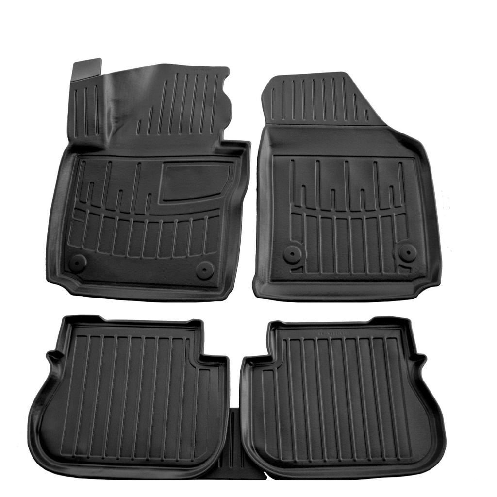 3D Gummifußmatten do VOLKSWAGEN Caddy III (2K) LIFE (2003-2020), oiriúnach