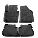 3D Gummifußmatten do VOLKSWAGEN Caddy III (2K) LIFE (2003-2020), oiriúnach