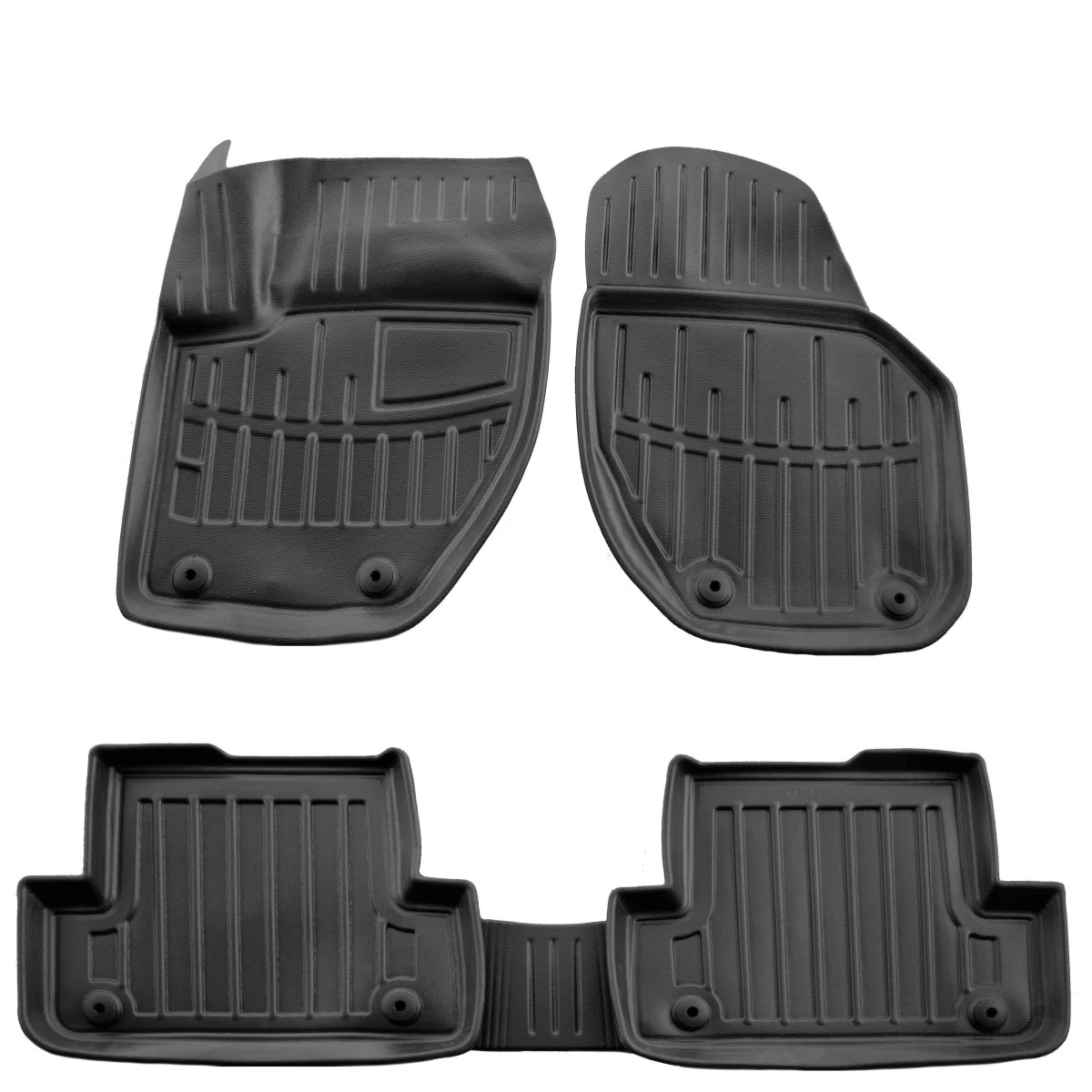 Mataí urláir rubair 3D, oiriúnach do VOLVO V40 (2012-2019), mataí cosanta