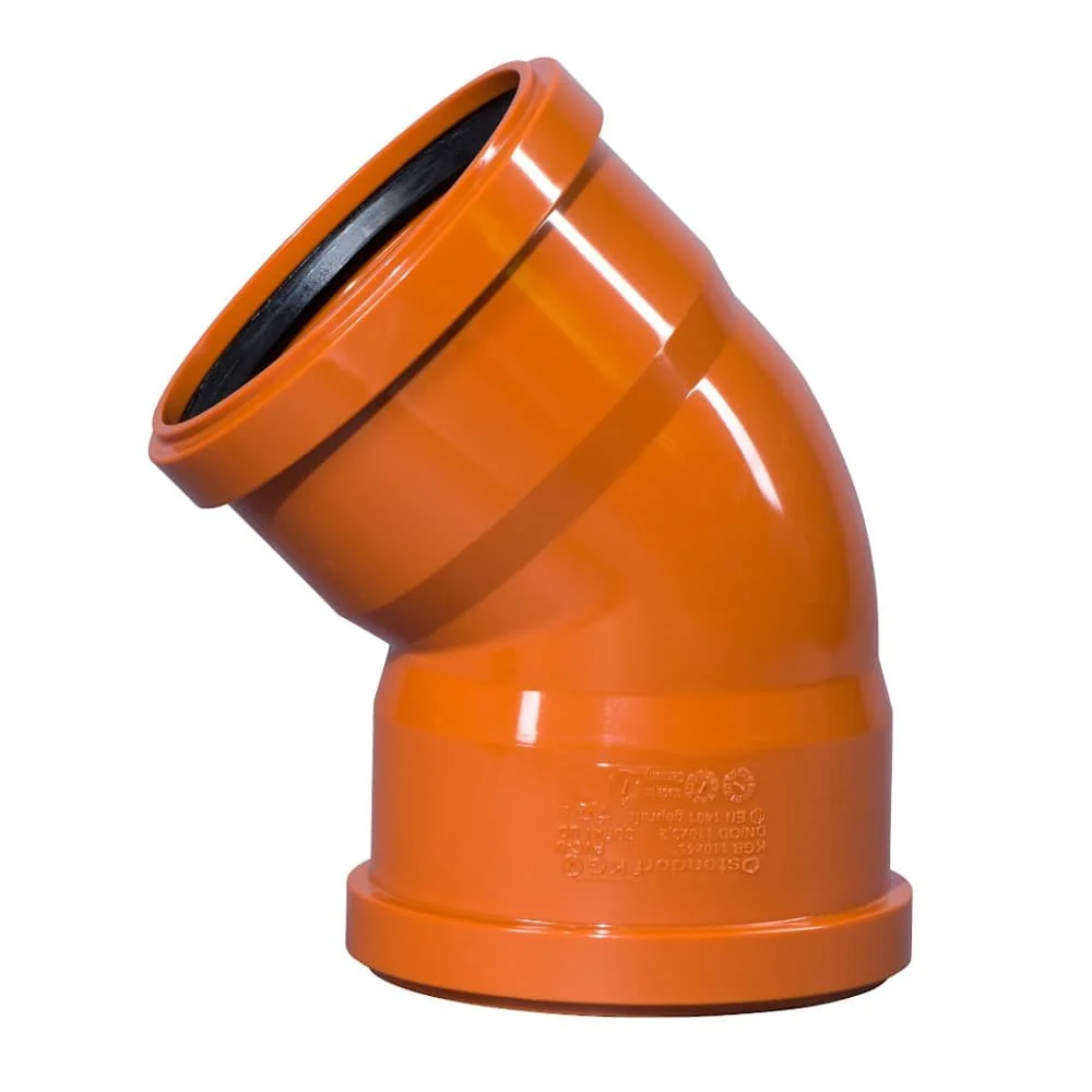 "Uillinn KG DN 110, 45 Céim, Píopa Séarachais, 2m image"