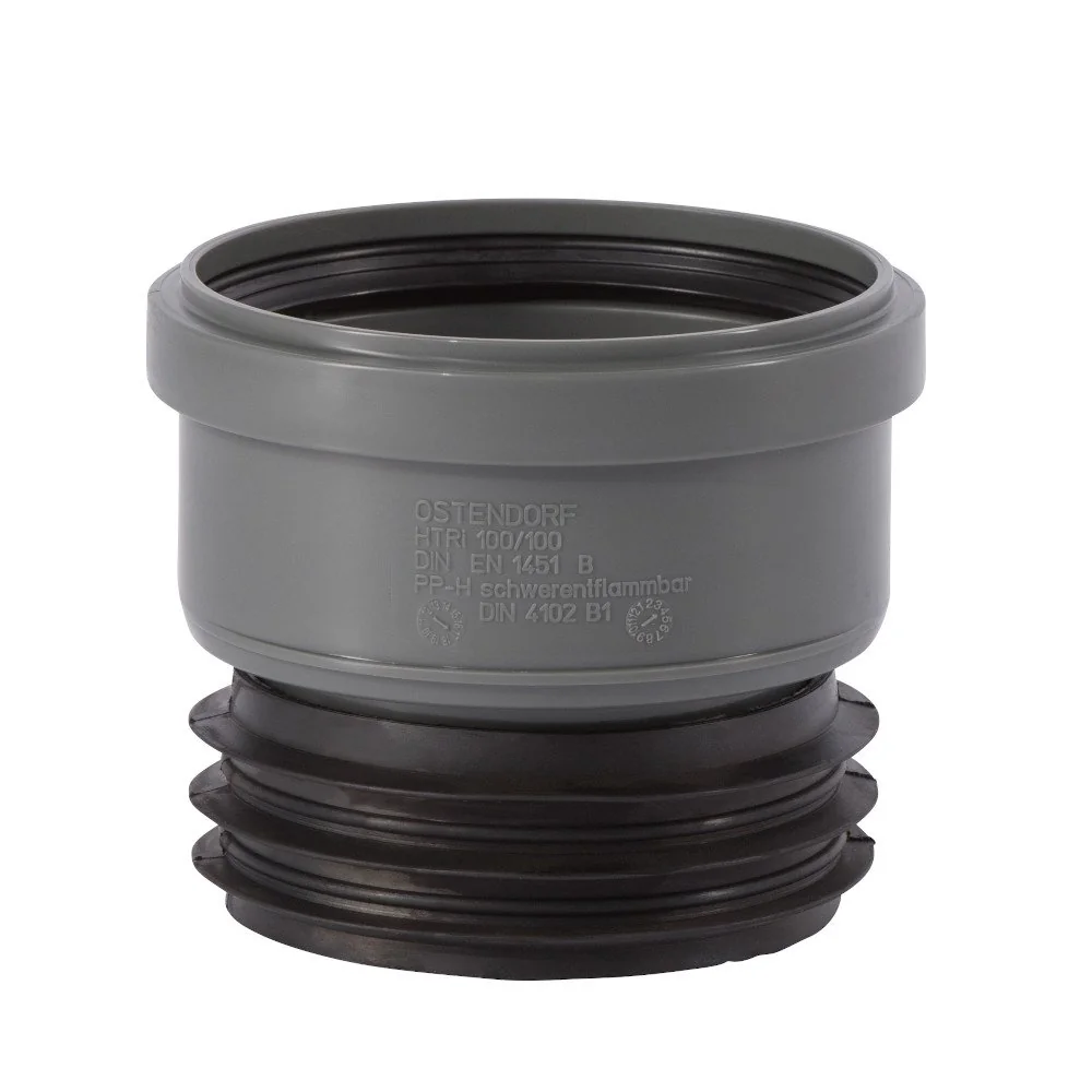 "Píopa HT 110 le Muff Chomhpháirteach, DN 110 - Do Dhraenáil Baile image"