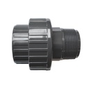 Feistiú PVC-U 3/4" IG x AG, Feadánra PVC
