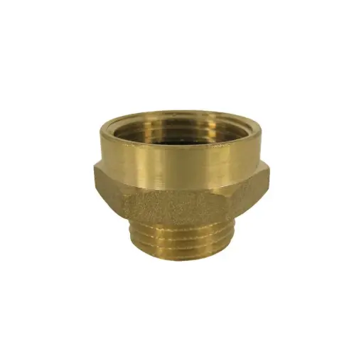 "Feistiú snáithe práis, Nipple dúbailte práis, Feistis práis, 3/4" AG x 1" IG, Feistiú leathnaithe práis image"