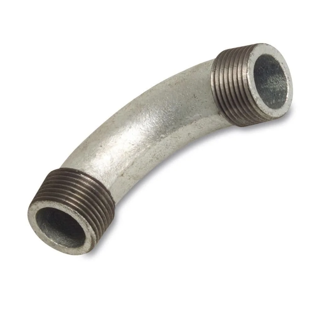 "Feistiú Snáithe Iarann Teilgthe 90° 1" AG x 1" AG image"
