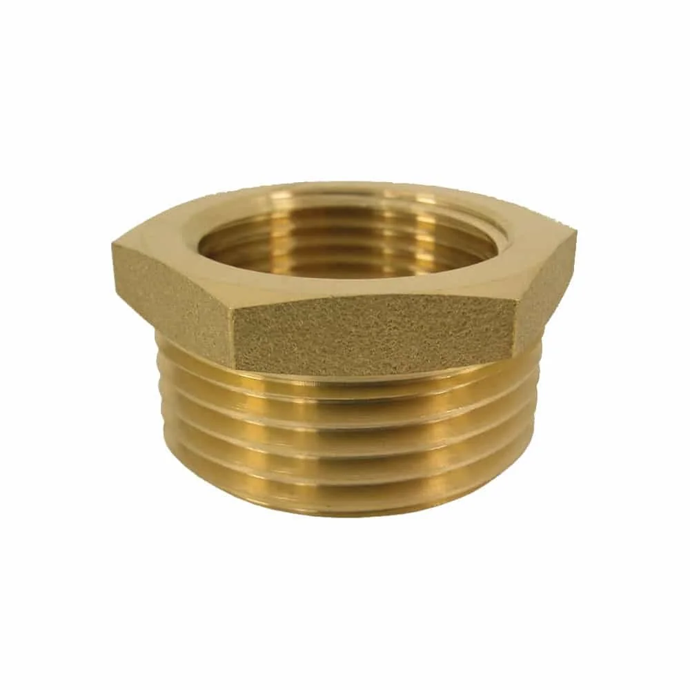 "Feistiú Snáithe Prás Laghdaitheoir 1 1/2" AG x 1/2" IG image"