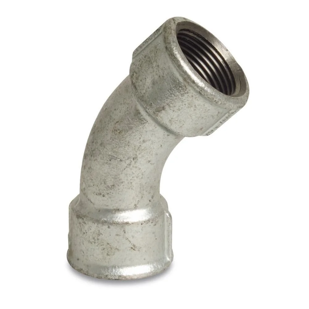 "Feisteas Snáithe Iarainn Theilgthe Insínte, Uillinn 45 Céim, 1 1/2 orlach image"