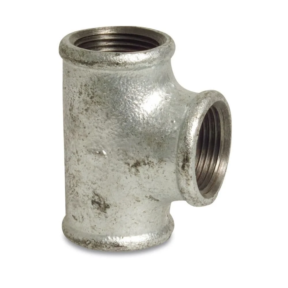 "T- phíosa Iarann Teilgthe Galvanized, Feistis Snáithe 1 Orlach image"