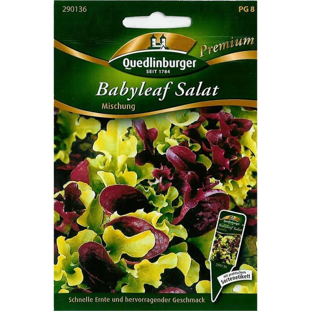 "Síolta Leitís Measctha Babyleaf: Fás do Chuid Sailéad Féin image"