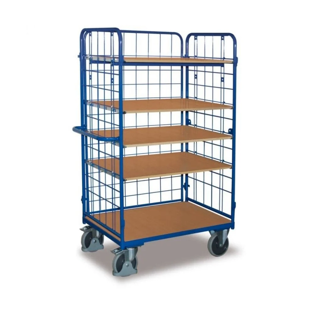 "Carráiste Trí Bhalla, Trucail Pacáiste Ard, 5 Sheilf, 500kg, EasySTOP image"