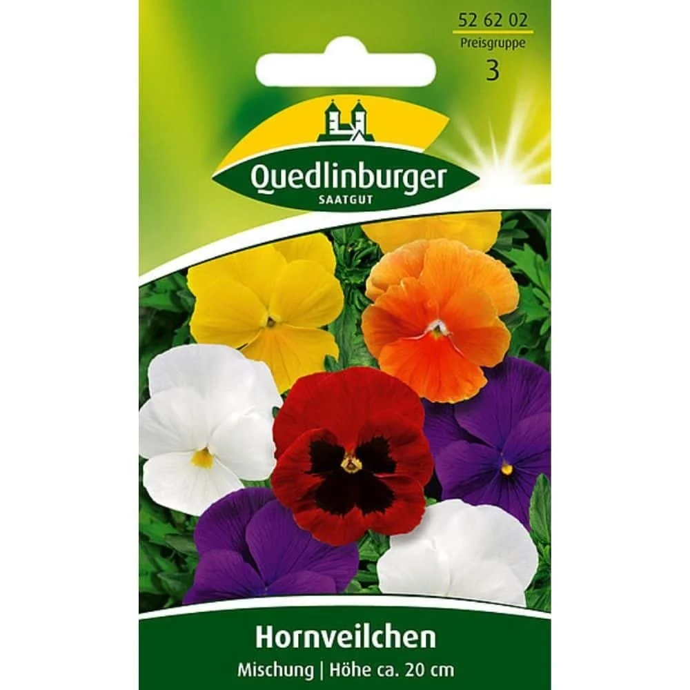 "Síolta Viola Hibrideach, Bláthanna Gairdín, Pansies Beaga image"