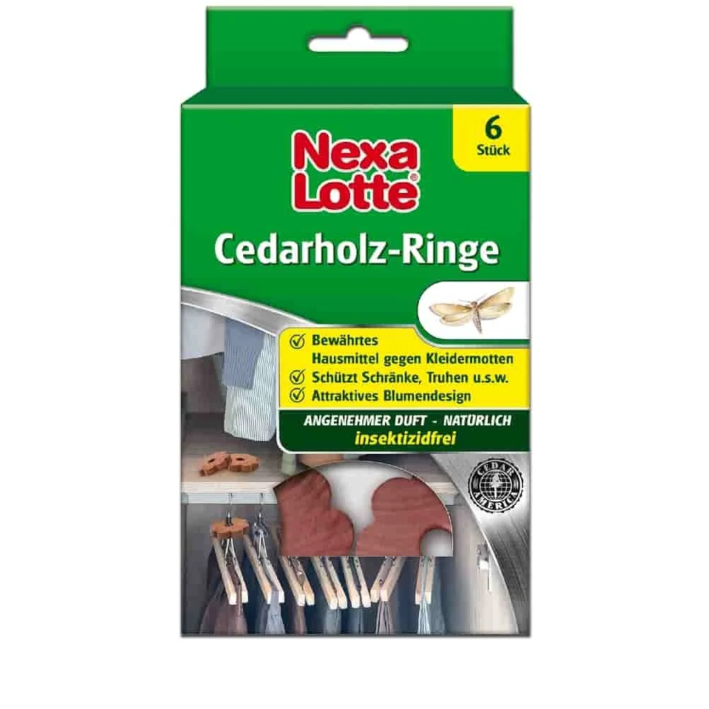 "NEXA LOTTE® Fáinneacha Adhmad Cedar 6 Stk. image"