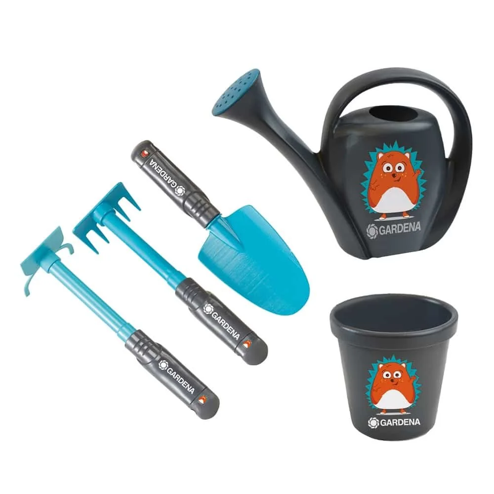 "Sraith Gairdín Leanaí, Uirlisí Gairdín Bréagán, Sluasaid & Rechen do Pháistí image"