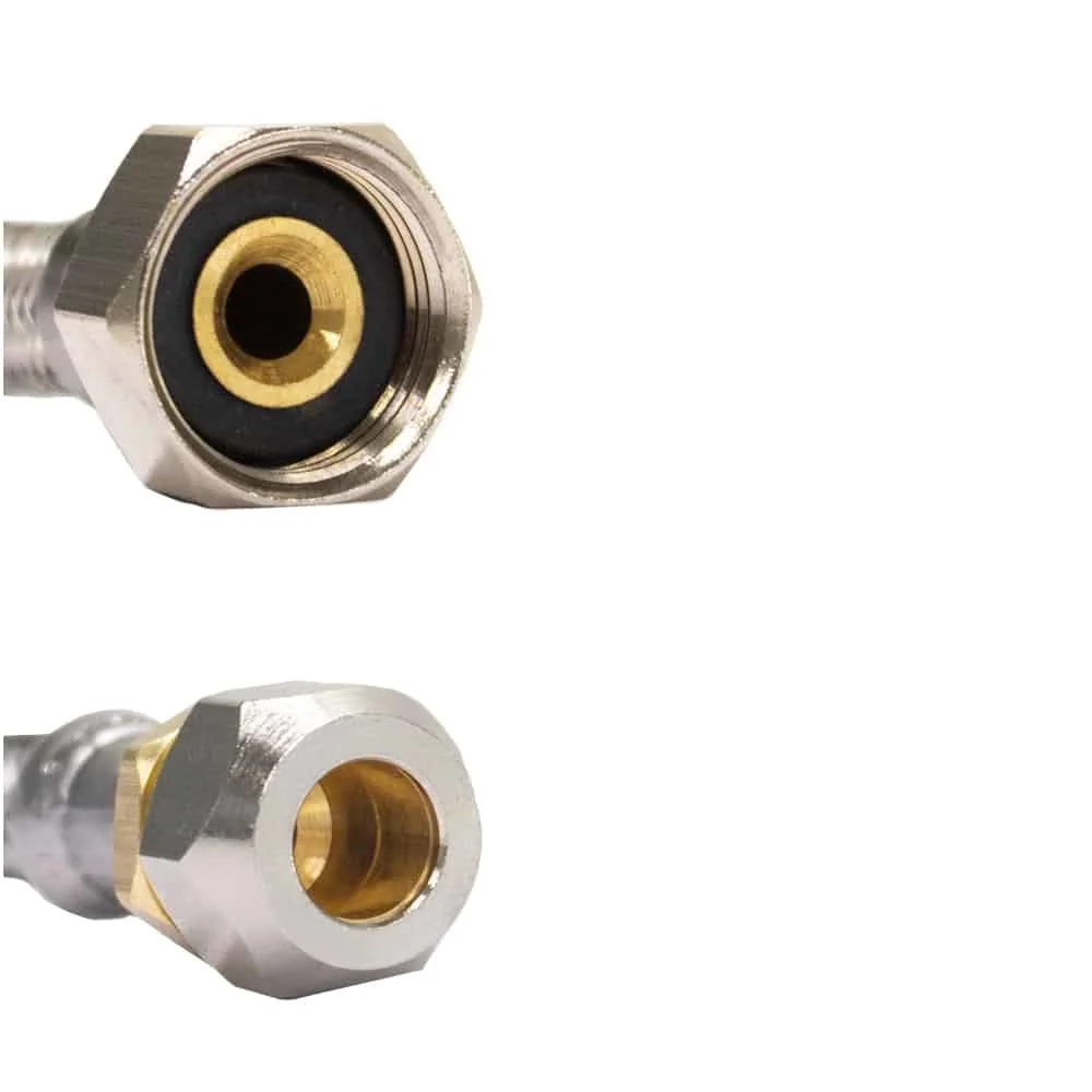 "Píobán Armúrtha DN8, Píobán Solúbtha Cruach Dhosmálta 1000mm image"