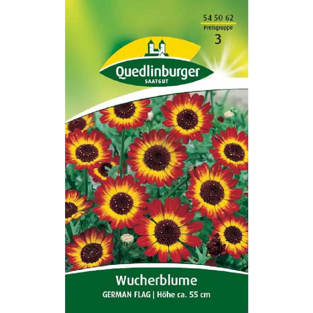 "Síolta Bláthanna Wucherblume - Bláthanna Aonbhliantúla don Ghairdín image"