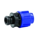 Feistiú Píopa Corpoideachais 20mm, Cúpláil 1/2" IG, Ceanglóir Clamp PP