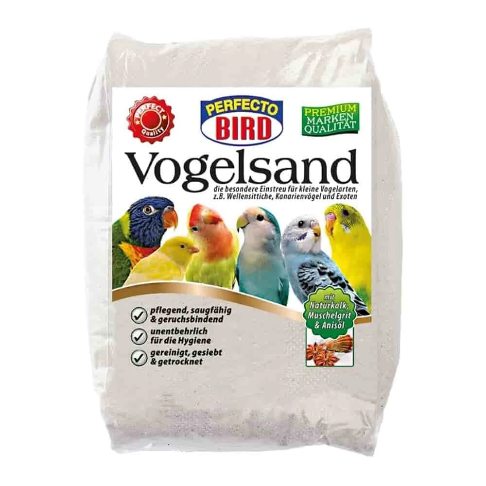 "Gaineamh Éan Nádúrtha 2.5kg - Sláinteachas agus Díleá do Chliabháin Éan image"