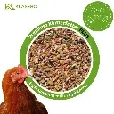 Fothar sicín 25 kg, beatha éanlaithe, gránfothar, fothar gé, fothar lachan, fothar cearc