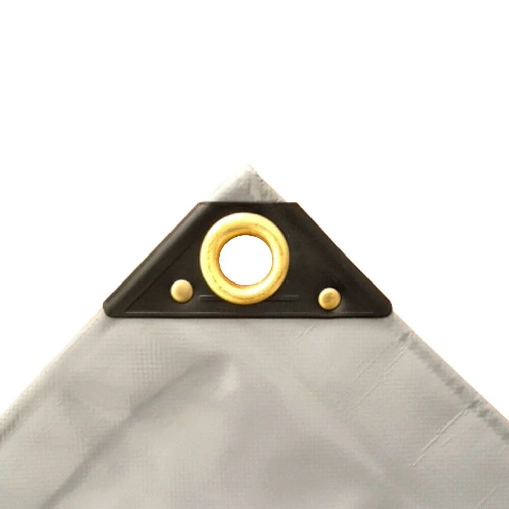 "Clúdach PVC 650g/m², 3.5 x 6m (21m²), Clúdach uiscedhíonach, liath image"