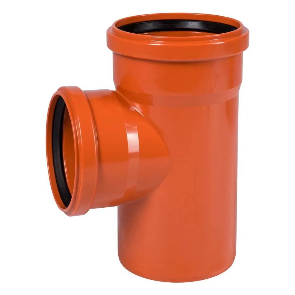 "KG Abzweig DN/OD 125/110 87° - Pipe Connector for Drainage Systems image"